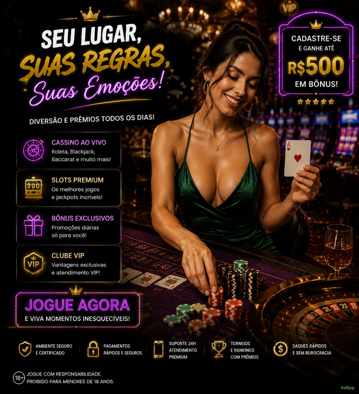 Lottery Clássica na 4a8pg